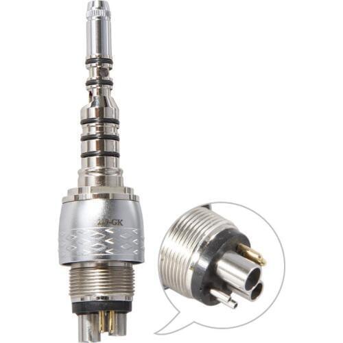 Free shipping Dental 6 Hole LED Quick Coupler For KAVO Multiflex Lux 360 degree Swivel