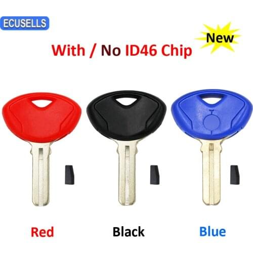 Motorcycle Motorbike Transponder Key Remote Key Shell Case Blank ID46 PCF7936 Chip For BMW F650 F800 S1000RR R1200 K1200 K1300