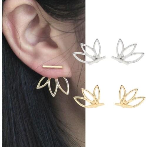 Korean Jewelry Zircon Pearl Heart Crystal Flower Angel Wings Geometry Drop Dangle Earrings For Women Statement Ear Jewelry