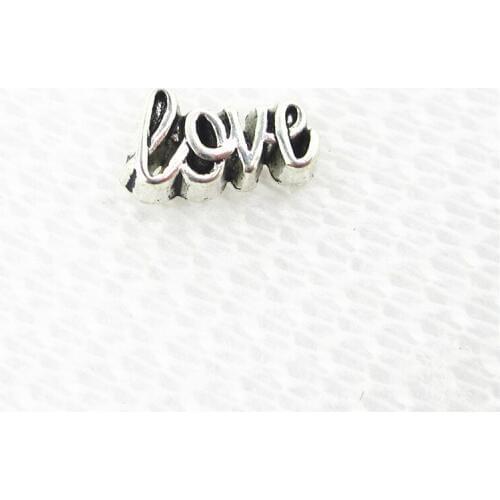 Hot Selling 20pcs/lot Silver Love Floating Charms Living Glass Memory Lockets Floating Charms DIY Jewelry Accessory