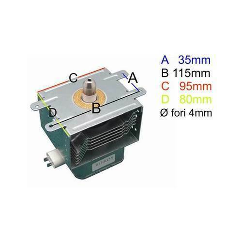 Magnetron for microwave oven Delonghi Samsung OM75S Whirlpool Smeg AEG