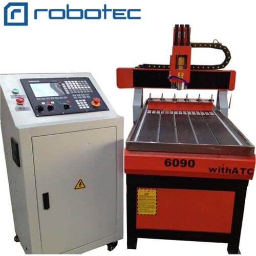 Mini atc cnc router 6090, heavy duty wood cutting machine , servo cnc router 6090