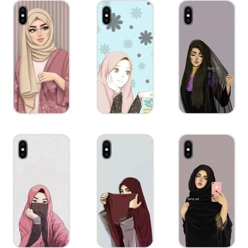 Muslim Islamic Gril Eyes Arabic For Samsung A10 A30 A40 A50 A60 A70 M30 Galaxy Note 2 3 4 5 8 9 10 PLUS Mobile Phone Shell Cases