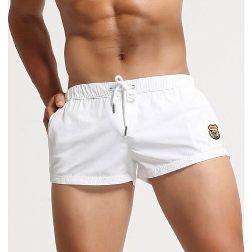 New Mens Shorts Fitness Pajamas Home Casual Trunks Jogger Swimwear Swim Short Swimsuit Beach Board Pants Boxer Briefs