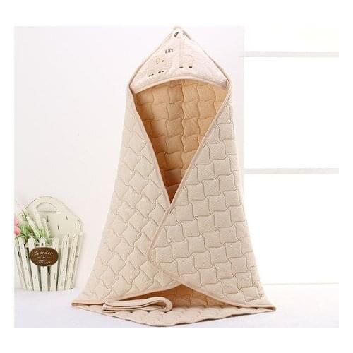 Blanket & Swaddling Bedding organic cotton kid blanket soft muselinas para bebes manta bebe punto baby swaddle wrap new 88*88cm