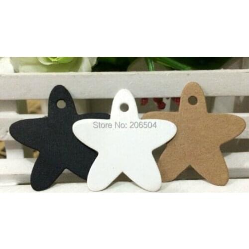 Wholesale 350GSM Scallop Kraft Blank Hang tag,Retro Gift tag, Table Number cards, 500pcs/lot High Quality Kraft Tag CL15