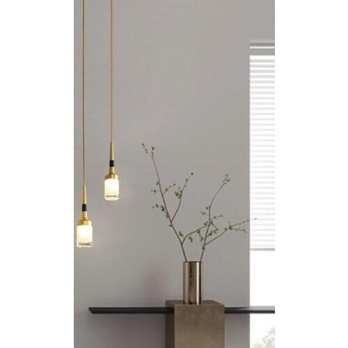 Nordic crystal iron luminaire suspendu chandelier lighting bathroom fixture avizeler lamparas de techo hanglampen