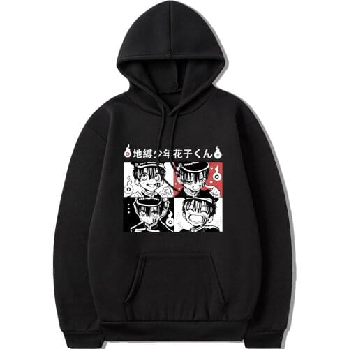 Toilet Bound Hanako Kun Print Anime Hoodies Women Kawaii Aesthetic Sweatshirt Streetwear Fashion Hip Hop Unisex Korean Women Top