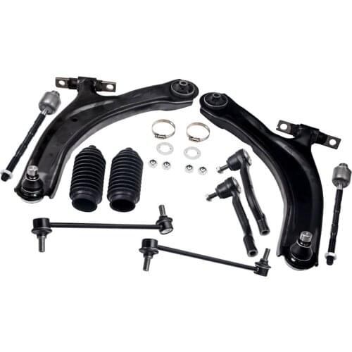 10 Pcs Front Lower Control Arm Assembly for Nissan Rogue Select 2008-2013 MS30195 K621452