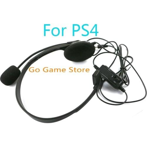 5pcs For PS4 high quality Arrival Earphone Wired Gaming Headset and volume Control For Brand Quality Headset