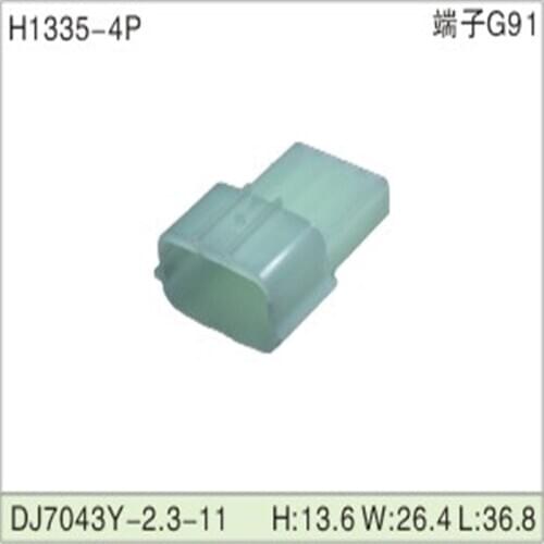 Free shipping 500pcs DJ70413Y-2.2-11 4Pin 2.2mm AMP Car Electrical Wire Connectors for VW,BMW,Audi,Toyota,NISSAN AND other