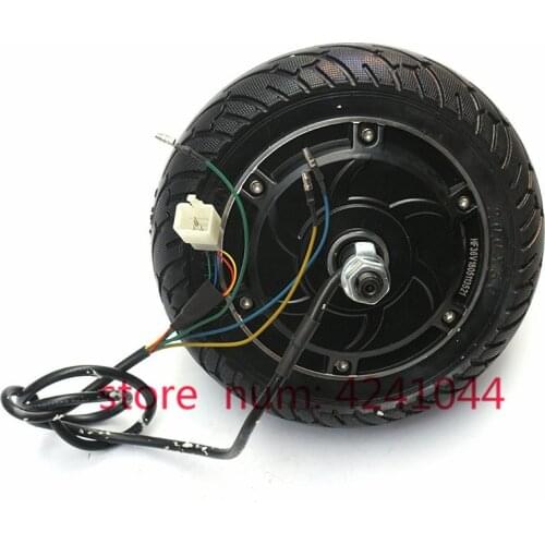 24V 36V 48V 8 Inch Electric Wheel Hub Motor 350W Brushless Non-Gear Hub Motor For Electric Scooter e-Bike Motor Wheel 8"tire