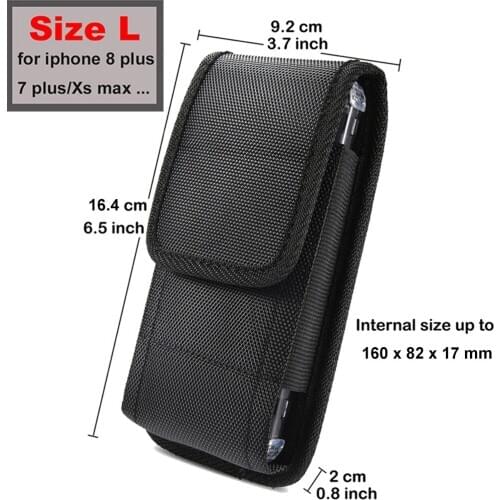Case For Samsung Galaxy A01 A10E A10S A30 A31 A41 A51 M21 M30S M31 S11E Belt Clip Holster Nylon Waist Bag Vertical Cover Pouch