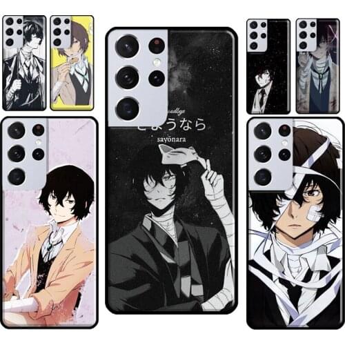 Dazai Osamu Bungo Stray Dogs Phone Cover For Samsung Galaxy S10 S8 S9 S20 Plus Note 10 Note 20 S21 Ultra S20 FE Case
