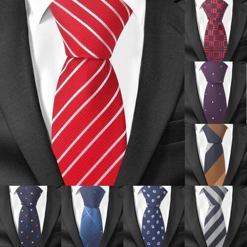 Fashion Striped Necktie For Men Women Casual Slim Men Ties Skinny Plaid Tie Groom Neck Tie For Party Wedding Corbatas Gravata