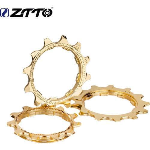 ZTTO MTB Road Bike Bicycle Cassette Gold Cog 9 10 11 Speed Golden 11T 12T 13T Cogs Freewheel Part for ZTTO K7 Cassette