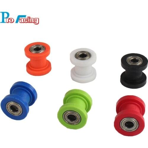 Motorcycle 8mm or 10mm Chain Roller Tensioner Pulley wheel guide For Kayo BSE SSR SDG Thumpstar Pit Pro Pit Dirt Bike