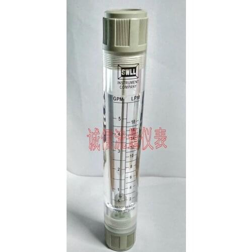 LZM-15G Pipeline Flowmeter/Liquid Flowmeter 0.5-5 GPM Gallon, 2-18 LPM L/min