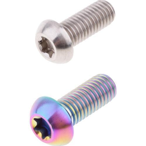 M8 x 20mm Alloy Brake Disc Rotor Screw Bolt Replacement corrosion-resistant titanium Bolt for Motorbike