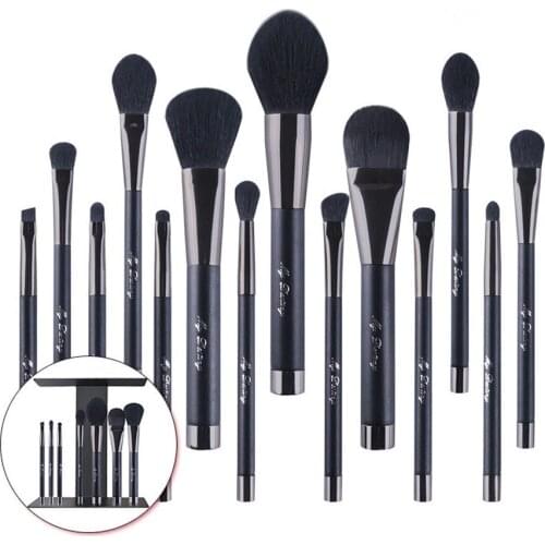 Magnetic Wool Whole Cosmetic Brush Set Face Powder Eye Shadow Nose Blusher Beauty Makeup E620