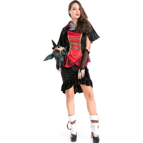 2016 New Sexy cosplay costumes Spanish Pirate Costume halloween party show styles Pirate Dress Pirate Costume