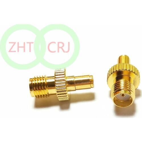 50pcs TS9 male plug TO SMA female jack RF connector adapter