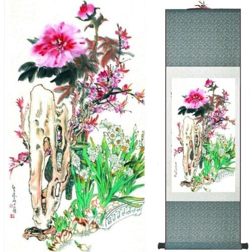 Birds and flowers painting home office decoration painting living room painting 19082412