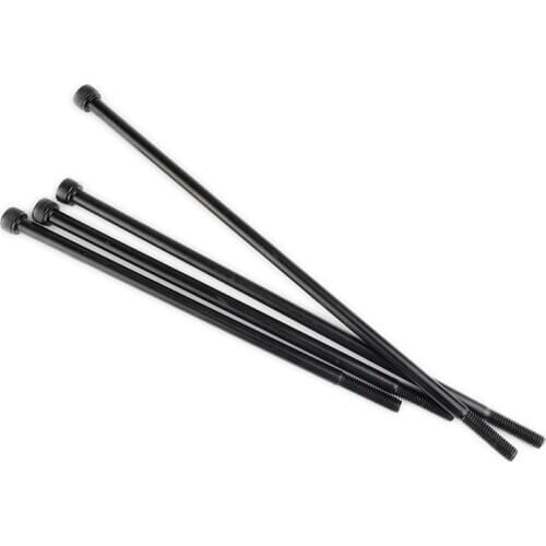 M4 Lengthen Allen screws high strength hex socket cap bolts special Extra long hexagon bolts BLACK 12.9G 110mm-160mm Length