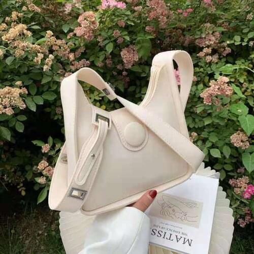 Hobo Baguette Shoulder Bags For Women Retro Solid Color Small 2021 Autumn Winter New Special Designer All-Match Cross-Body Bags