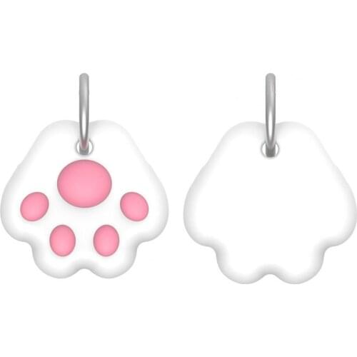 Tracker Protective Cover Portable Anti-fall Cat Paw Pattern phone Wireless Locator Protective Case for Samsung Galaxy SmartTag