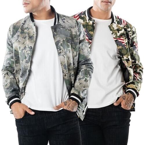 ZHELIN Mens Camouflage Jackets