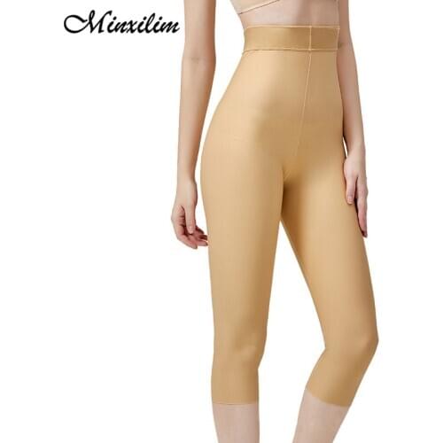 Minxilim Women Waist Trainer Underwear Slimming Butt Lifter Shapewear High Waist Panties Seamless Body Shaper Legs Shaping