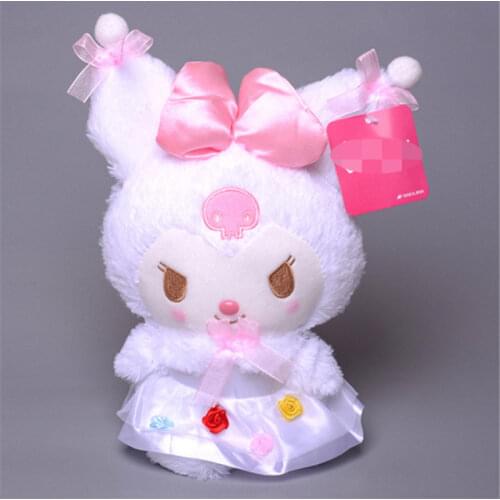 20Cm My Melody Cute Pink Kuromi Cinnamorol Kitty Soft Stuffed Plush Dolls Cute Anime Kawali Adult Kids Toys Girls Gift