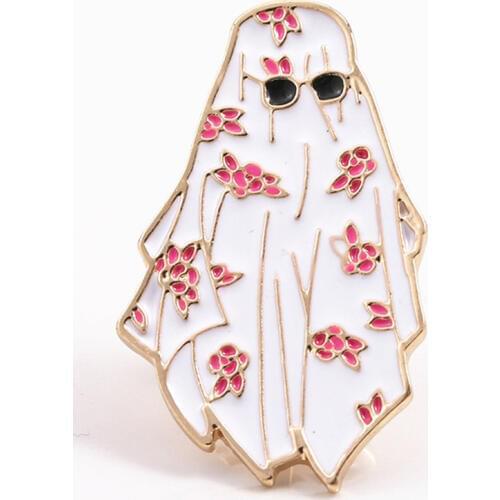 2020 Christmas gift Europe and the United States Dubai local creative design wild fashion personality collar pin brooch