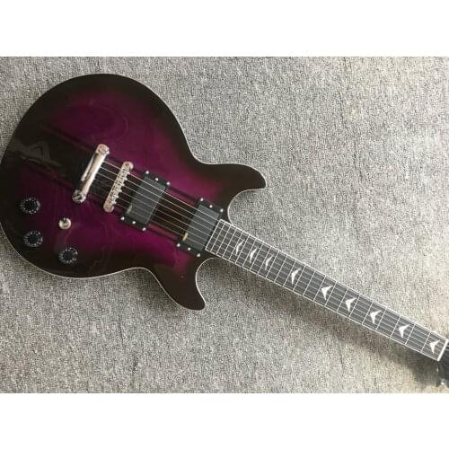 2021 years popular New Arrival purple Burst Electric Guitar cutway guitar Wholesale From China Ace guitar