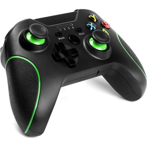 Wireless Game Controller TV Video Game Console Gamepad 2.4G Joystick Type-C USB with Stand for Xbox One PS3 TV Box PC Smartphone
