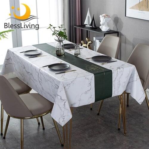 Blessliving Waterproof Tablecloths