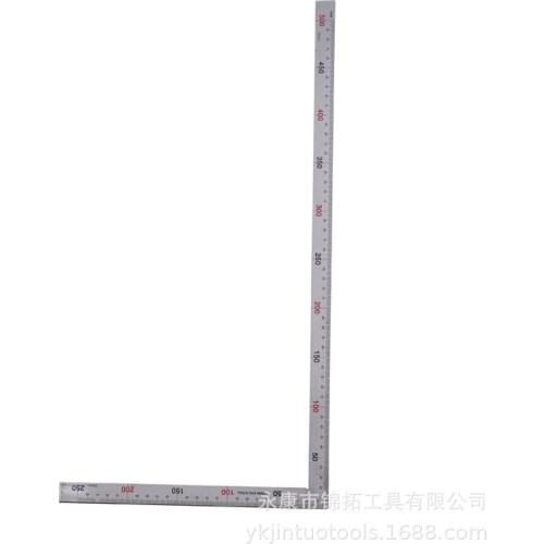 Woodworking 90-degree Right Angle Square Stainless Steel Thickened Angle Square Engineering Civil Measuring Tool Square