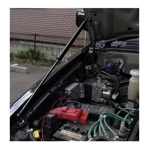 For Mitsubishi Pajero Mini for Nissan Kix 1994-2012 2x Front Hood Bonnet Modify Gas Struts Lift Support Shock damper