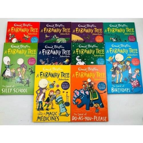 Enid Blyton A Faraway Tree Adventure Young-adult Novel English Comic Story For Age 5-12 Livros Educational toys