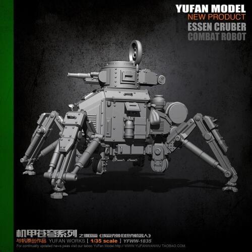 YUFAN Model original 1/35 machine armor tank robot resin soldier YFWW-1835 KNL Hobby