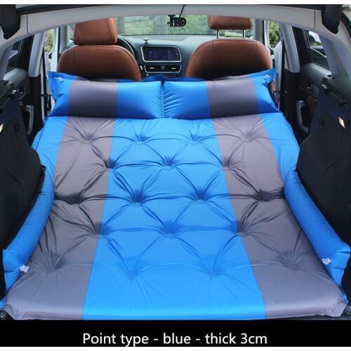 SUV Car Bed Camping Car Mattress Inflatable Car Mattress Moisture-Proof Pad Travel Bed Air Mattress Colchon Inflable Para Auto