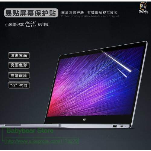 New Clear Screen Protector Cover For Xiaomi Air 13.3'' Laptop Notebook Style Protective Film For Xiao Mi Air 13 inch