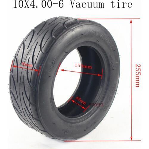 2019 New Good Quality ATV Motorcycle Bike 10X4.00-6 Snow Plow Tires 10*4.00-6 Beach Tire Vacuum 4 Wheels Vehicle Tyre