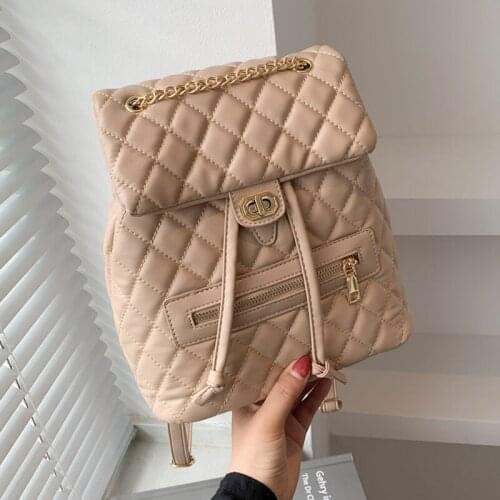 Womens Backpack 2021 Travel Small Backpack Purse PU Leather School Bag For Teenage Girls Female Rucksack Shoulder Bag Knapsack