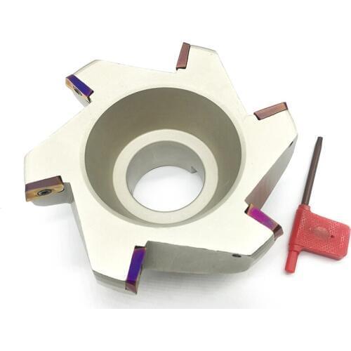 APMT1604 PDER 10pcs + BAP400R-125-40-4T 1pcs Milling Cutter carbide Insert Face Mill Shoulder Cutter BAP400R For Milling Machine