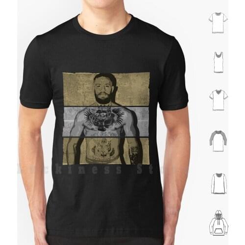 Conor Mcgregor T Shirt 6xl Cotton Cool Tee Boxing Conor Conor Mcgregor Fighting Combat Sports Vegas Las Vegas Box Fight Mcgregor