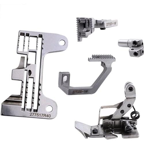 Machine Oversealing Machine Parts 277517R40 EX3216-03/223K Needle Plate Feed Dog for PEGASUS Sewing Machine