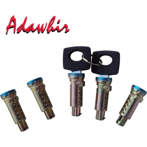 FOR MERCEDES BENZ VITO SPRINTER VW LT 5PCS DOOR LOCK BARRELS with 2 KEYS ANY DOOR 6707600205