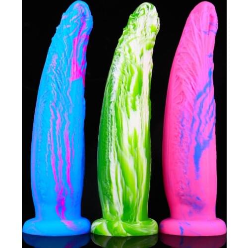 Cabbage Shape Dildo Big Anal Plug Sex Toys for Women Silicone Dildo Lesbian Huge Anal Toys with Suction Cup Adult Sex Product 18